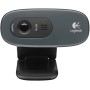 Web Cam Logitech C270 con Microfono Incorporado