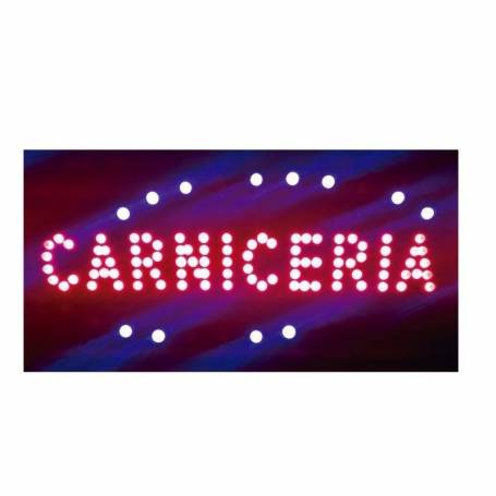 Cartel LED "CARNICERIA"  48x25