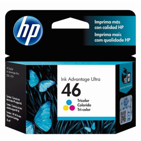 HP 46 Original Ink Cartridge Tri-Color (CZ638AL)