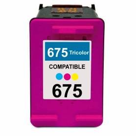 Alternativo 675 Color compatible para HP Alternativo para