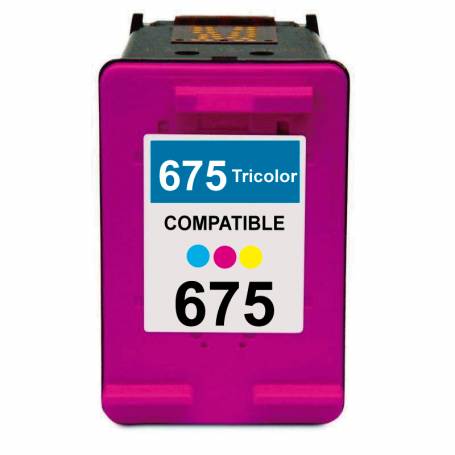 Alternativo 675 Color compatible para HP Alternativo para