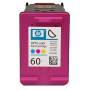 Cartucho  HP 60 original de tinta negra