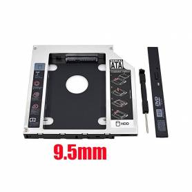 Adaptar para discos SATA 2.5" para Notebook 9.5mm CADDY