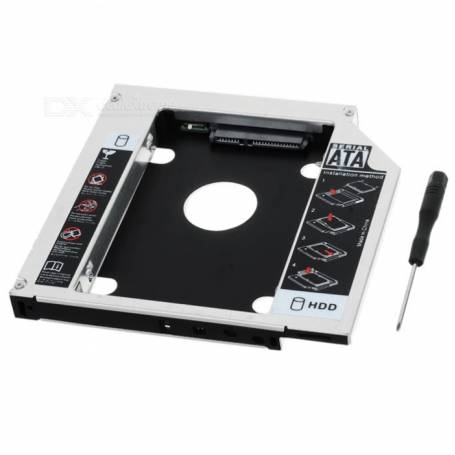 Adaptador para discos SATA 2.5" para Notebook 12,5/7mm CADDY