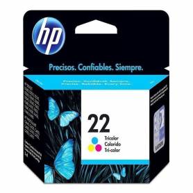Cartucho   HP 22 original de tinta tricolor