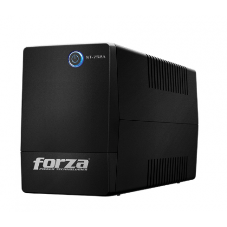 UPS FORZA INTERACTIVA NT-752A SERIE NT 750VA/375W TORRE, 4 TOMAS IRAM, 220V, LUZ LED