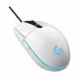 Mouse Gamer Logitech G203 Lightsync White RGB 8000 DPI 6 Botones Blanco