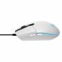 Mouse Gamer Logitech G203 Lightsync White RGB 8000 DPI 6 Botones Blanco