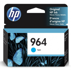 HP 964 Original Ink Cartridge Cyan (3JA50AL) HP | AxA