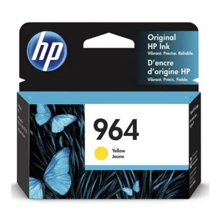 HP 964 Original Ink Cartridge Amarillo (3JA52AL) HP | AxA