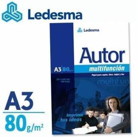 Resma Ledesma Autor A3 Multifuncion de 80 grs