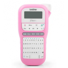 Rotuladora Brother PT-H110PK Rosa + 3 cintas de regalo