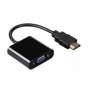 Adaptador de HDMI-M a VGA-H TOP (Apto consolas)