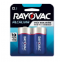 Pila alc. D2 *por unidad* RAYOVAC | AxA Computación S.A.