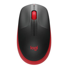 Mouse Logitech M190 full wi-fi - Rojo / negro Logitech
