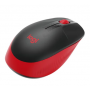 Mouse Logitech M190 full wi-fi - Rojo / negro Logitech