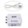CONVERSOR RCA A VGA (AV2VGA) | AxA Computación S.A.
