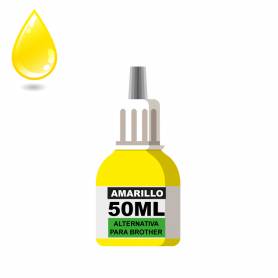 Tinta Para Brother x 50ML Amarilla alternativa