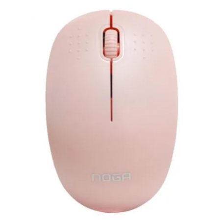 Mouse Noganet Inalámbrico NG-900U-Rosa (no incluye pila)