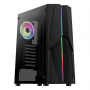 Gabinete gamer Aerocool Mecha + Fan ARGB y TG / mid tower