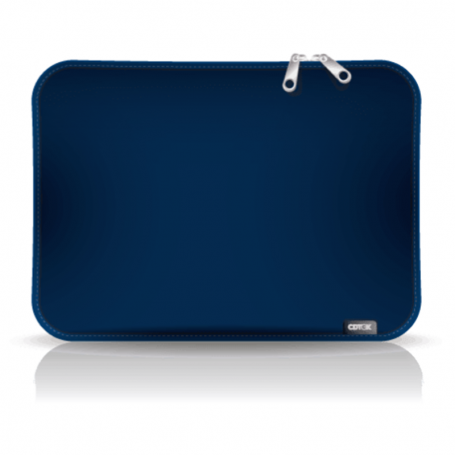 Funda para notebook de Neoprene CdTek 15,6" Azul Lisa