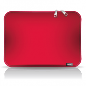 Funda para notebook de Neoprene CdTek 15,6" Roja Lisa CdTek