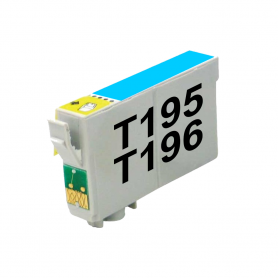 Cartucho para Epson 195 / 196 cian alternativo Ink EPSON
