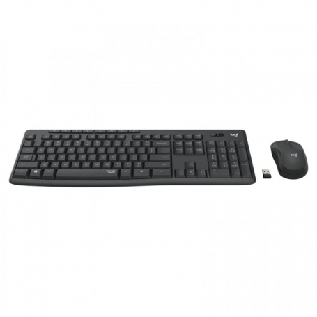 Teclado y Mouse Logitech MK295 Silent Multimedia Inalámbrico