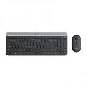 Teclado y Mouse Logitech slim MK470 Multimedia Inalámbrico