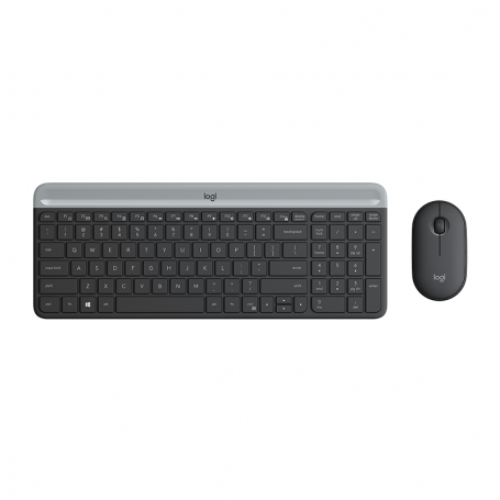 Teclado y Mouse Logitech slim MK470 Multimedia Inalámbrico