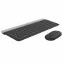 Teclado y Mouse Logitech slim MK470 Multimedia Inalámbrico