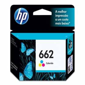 Cartucho HP 662 original de tinta tricolor