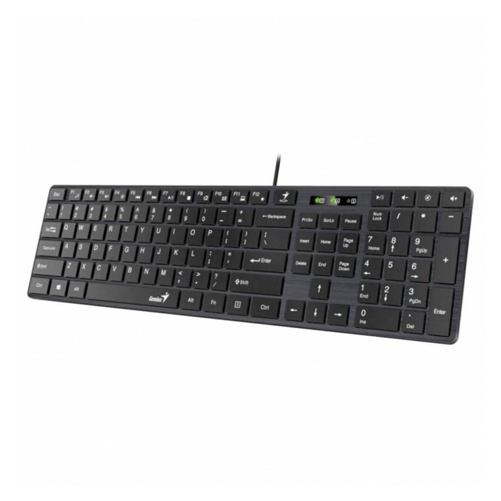 TECLADO GENIUS SLIMSTAR 126 USB NEGRO