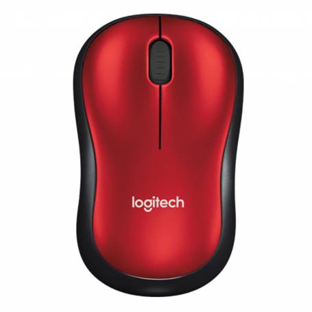 Mouse Optico Logitech M185 Rojo WIFI 2.4Ghz Logitech | AxA