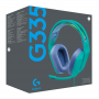 Auriculares Gamer Logitech G335 Mint, Jack 3.5 mm (PC,Ps4