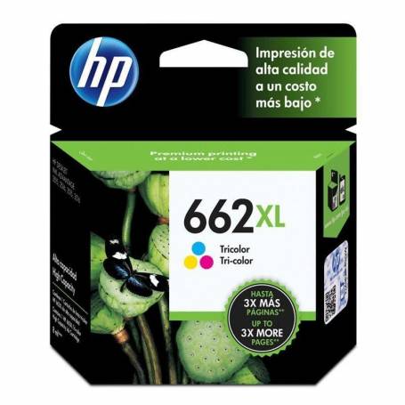 Cartucho HP 662XL original de tinta tricolor