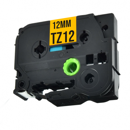 Casete de cinta 12mm para Brother TZ / TZe (colores varios - alternativas)