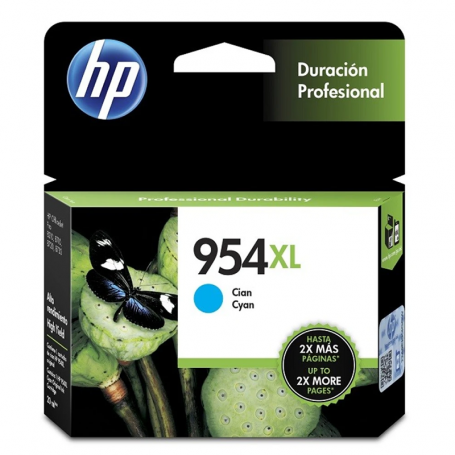 HP 954 XL Original Ink Cartridge Cyan (L0S62AL)
