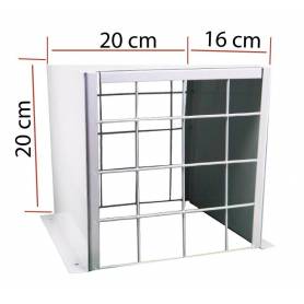 Caja reja protectora para Camara de seguridad