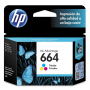 HP 664 Original Ink Cartridge Tri-color (F6V28AL) * Super Oferta*
