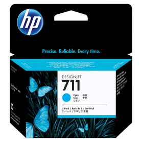 HP 711 Original Ink Cartridge Cyan (CZ130A) *Oferta