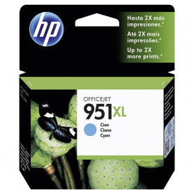 HP 951 XL Original Ink Cartridge Cyan (CN046AL)