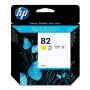 Cartucho   HP 82 original de tinta amarillo