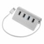 HUB USB 4 PTS 3.0 de ALUMINIO INT-CO KQ009H Int.Co | AxA