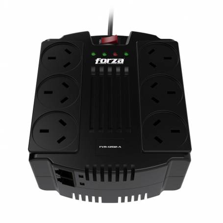 Estabilizador Forza 1200VA, 6 Tomas