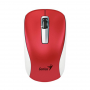Mouse Genius NX-7010 Rojo Inalámbrico 2.4Ghz (Blister)