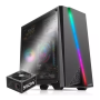 Gabinete Gamer Sentey F10 Pro + Fuente 550w 80 Plus White