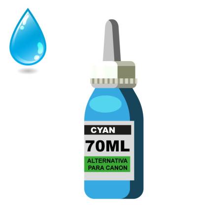 Tinta Para Canon Cyan alternativa 190c