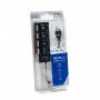 HUB NETMAK USB 4 PTS 2.0 con switch P/ PC - NM-AC08 Netmak