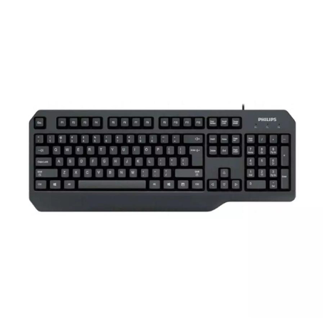 Teclado Philips K202 Wired USB Multimedia 104 Teclas